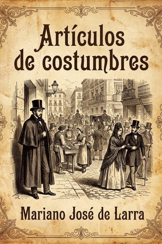 Portada de Artículos de Costumbres
