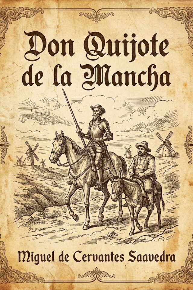 Portada de Don Quijote de la Mancha