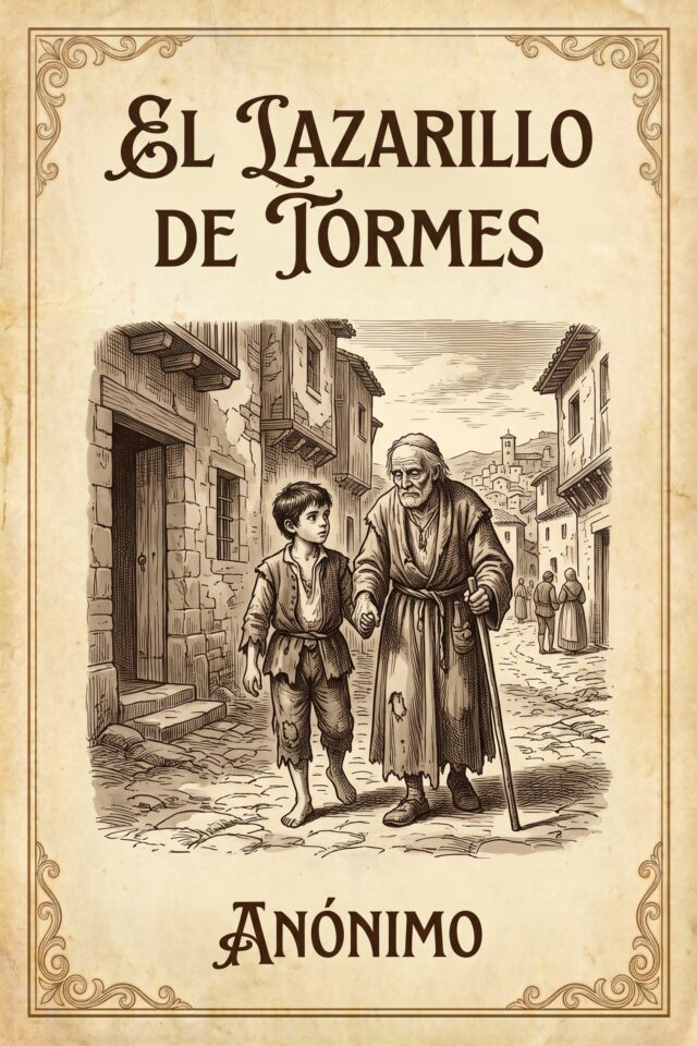 Portada de El Lazarillo de Tormes